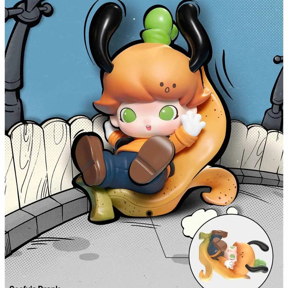 POP MART DIMOO WORLD × DISNEY Series Figures - Goofy's Prank